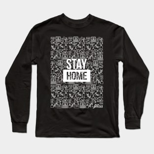 stay home Long Sleeve T-Shirt